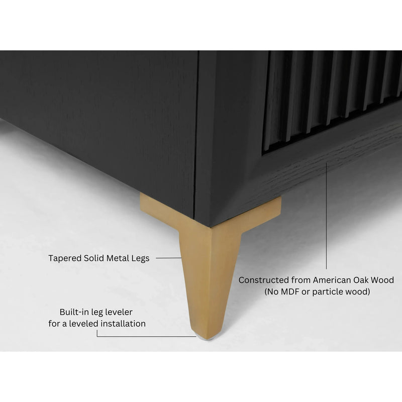 Load image into Gallery viewer, Ancerre 84” Turlington Bathroom Vanity Oak Double Sinks VTS-Turlington-84-Oak-WQZ
