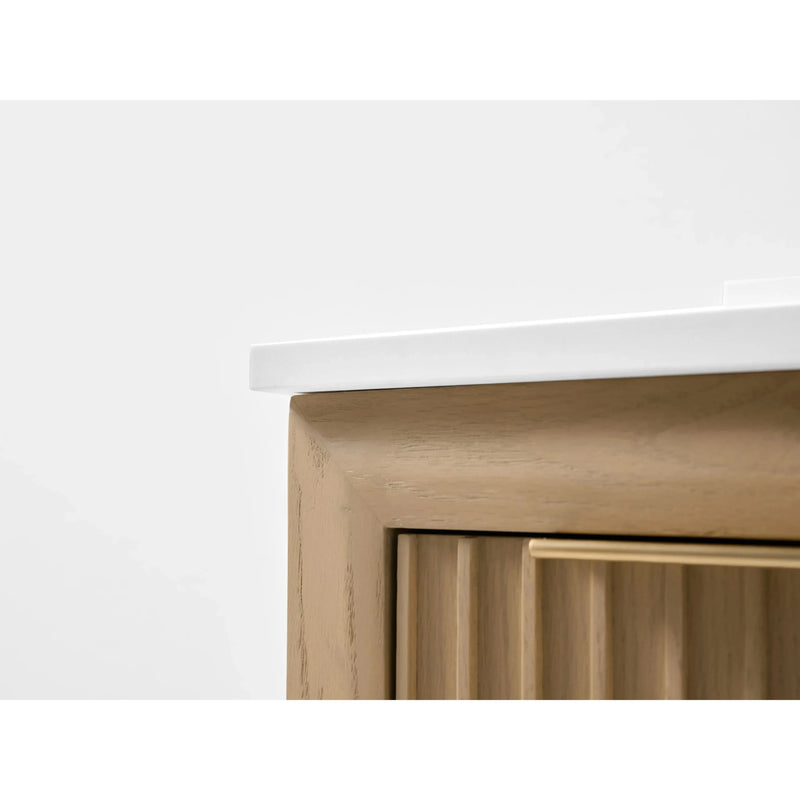 Load image into Gallery viewer, Ancerre 84” Turlington Bathroom Vanity Oak Double Sinks VTS-Turlington-84-Oak-WQZ
