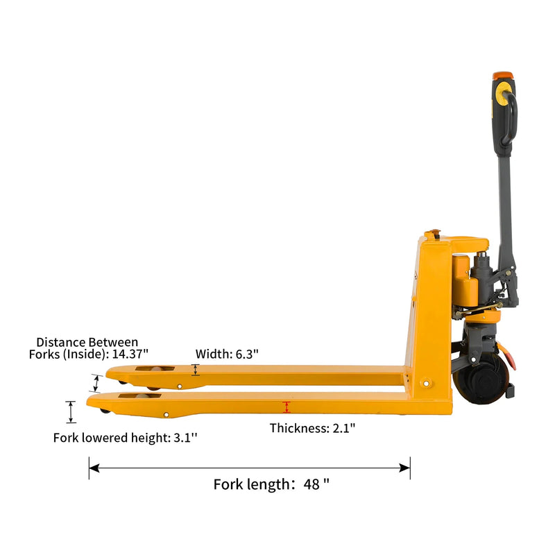 Load image into Gallery viewer, Electric Pallet Jack | Lithium Battery | 3300 lbs. | Hydraulic Pallet Truck | Apollolift A-1034
