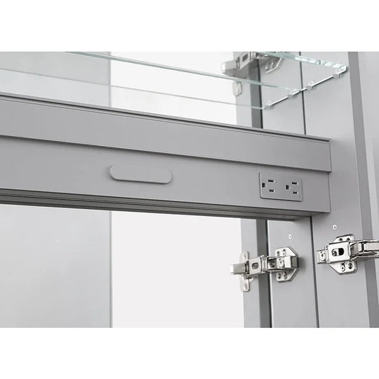 Aquadom Royale 15'' × 70'' Left Hinge Side Tall Medicine Cabinet