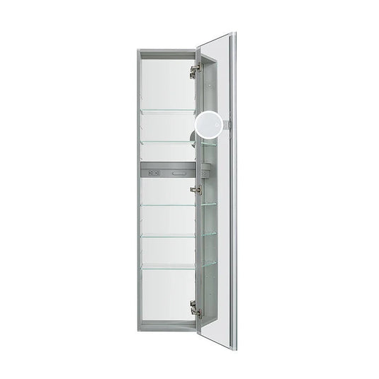 Aquadom Royale 15'' × 70'' Right Hinge Side, Tall Medicine Cabinet