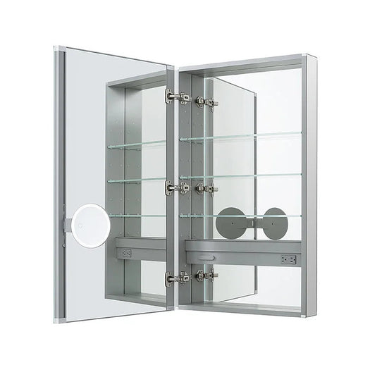 Aquadom Royale 24'' × 36'' Left Hinge Medicine Cabinet
