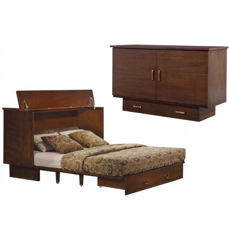 Load image into Gallery viewer, arason-pekoe-queen-size-traditional-murphy-cabinet-bed-503-15
