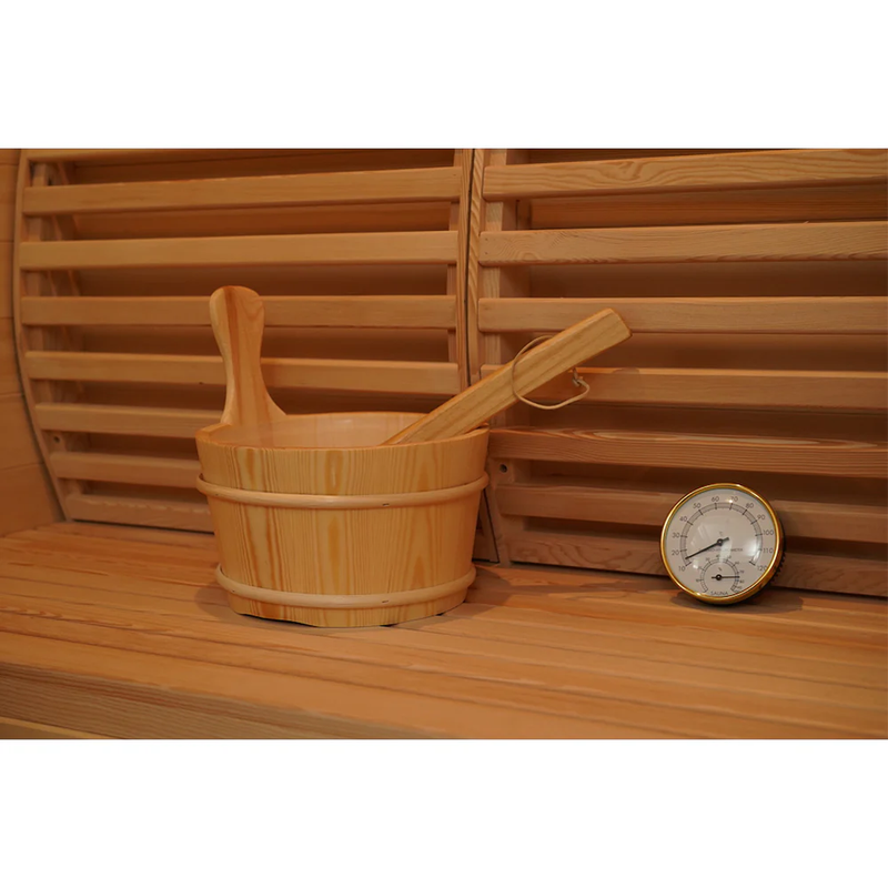 Load image into Gallery viewer, SAUNA EVOLUTION®  6 Person Indoor Double bench Steam Sauna Glass 18
