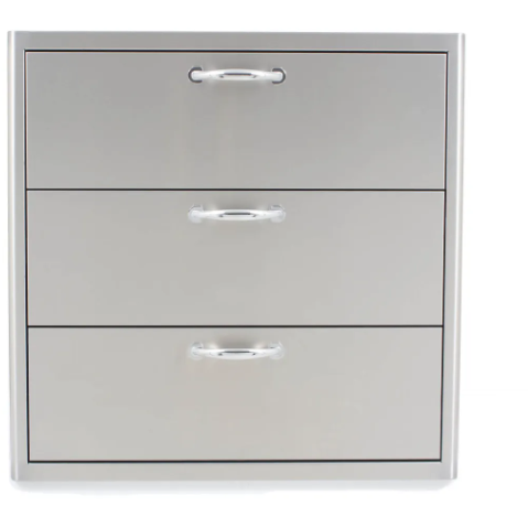 Load image into Gallery viewer, blaze-grill-30-triple-drawer-with-lights-BLZ-30W-3DRW-LT

