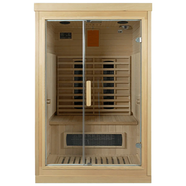 Load image into Gallery viewer, Bliss 2 Sauna – Luxury Wellness Sauna for Two – Cal Sauna – Premium Home Sauna for Couples &amp; Relaxation
