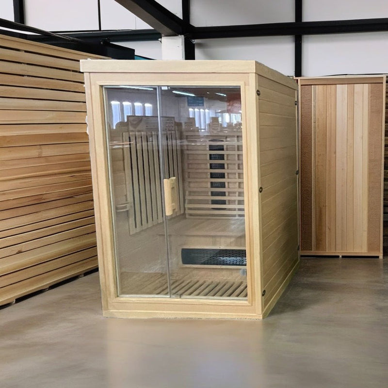 Load image into Gallery viewer, Bliss 2 Sauna – Luxury Wellness Sauna for Two – Cal Sauna – Premium Home Sauna for Couples &amp; Relaxation
