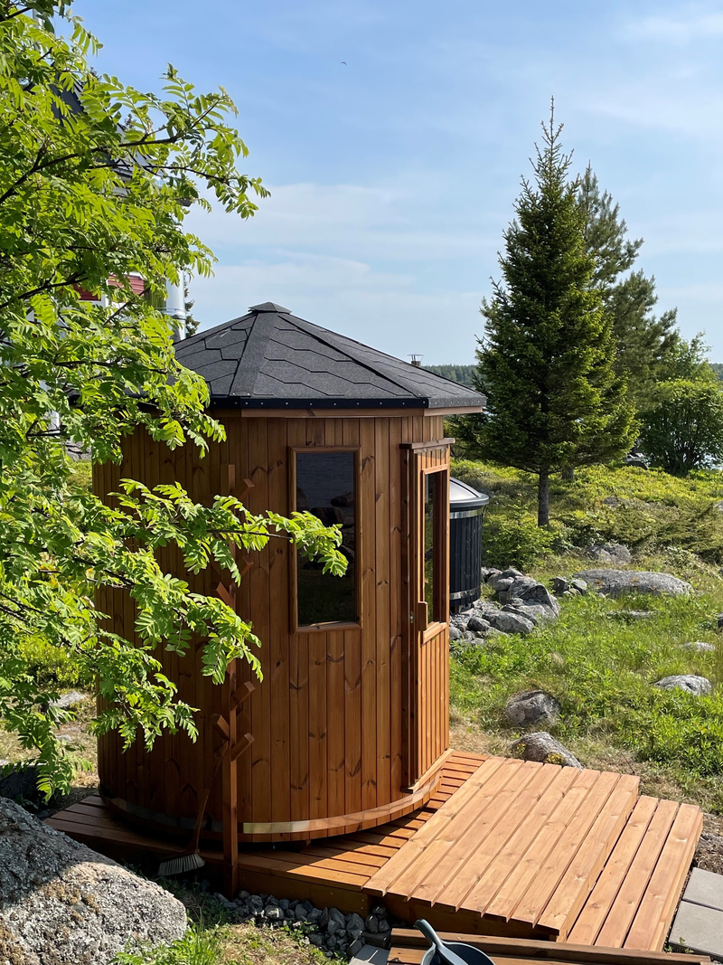 Load image into Gallery viewer, SAUNA EVOLUTION®  Garden Series Outdoor Sauna Cabin 06

