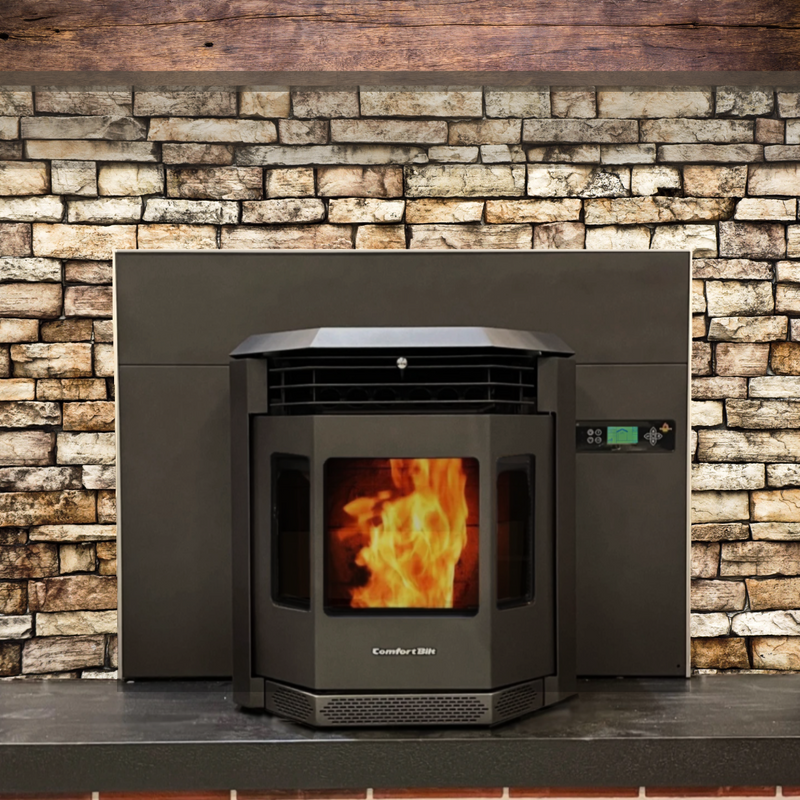 Load image into Gallery viewer, ComfortBilt Pellet Stove Fireplace Insert HP22i-Black
