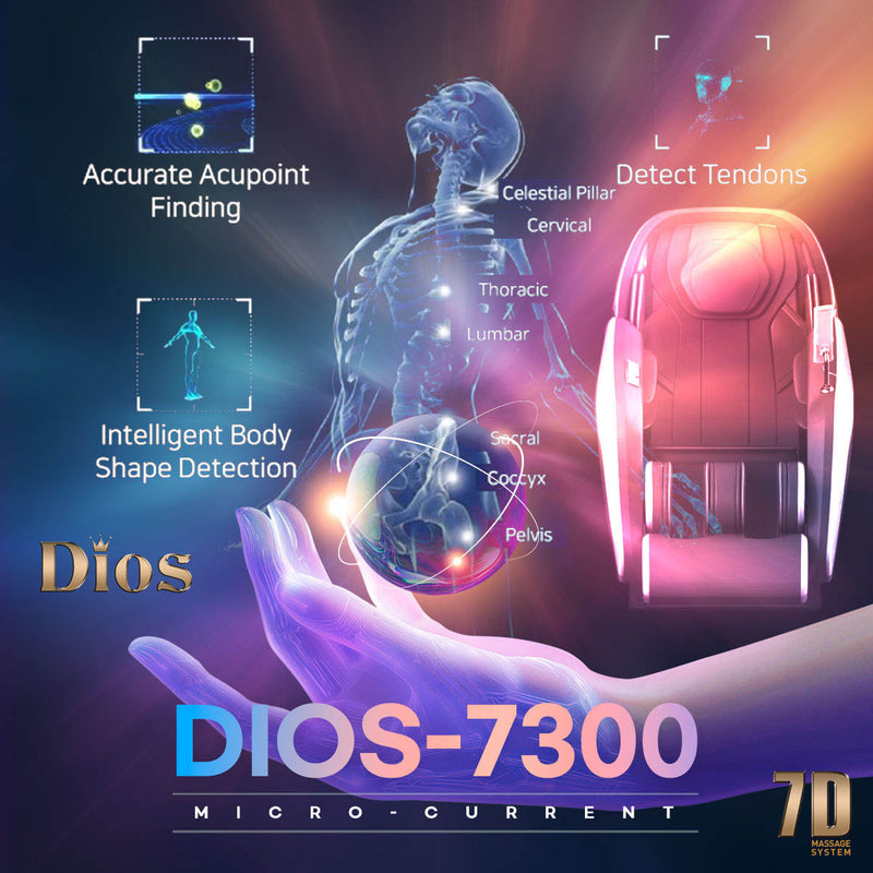 Load image into Gallery viewer, Kahuna Chair Dios-7300 Massage Chair 7D Dual Core Air Roller SL-track with 3D Calf Kneading
