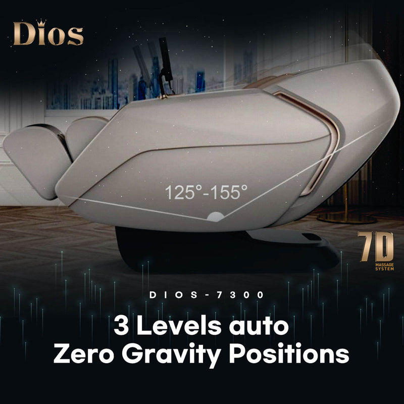 Load image into Gallery viewer, Kahuna Chair Dios-7300 Massage Chair 7D Dual Core Air Roller SL-track with 3D Calf Kneading
