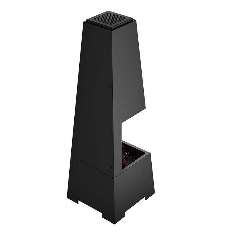 Load image into Gallery viewer, outdoor-wood-burning-fireplace
