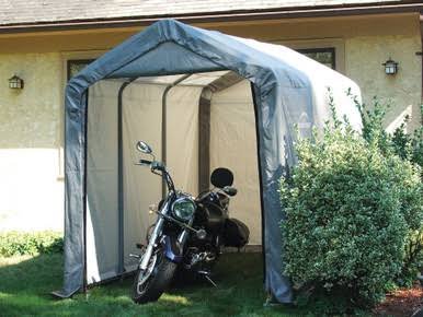 Load image into Gallery viewer, ShelterLogic Shed-in-a-Box 6 x 12 x 8 ft Peak Gray
