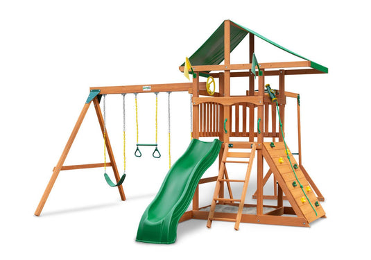 Gorilla Playsets Outing w/ Monkey Bars Swing Set
