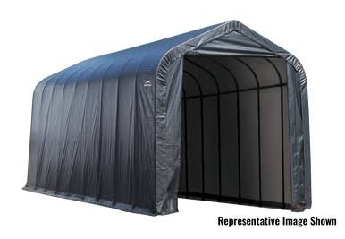 Load image into Gallery viewer, ShelterCoat 16 x 40 ft. Garage Peak Gray STD

