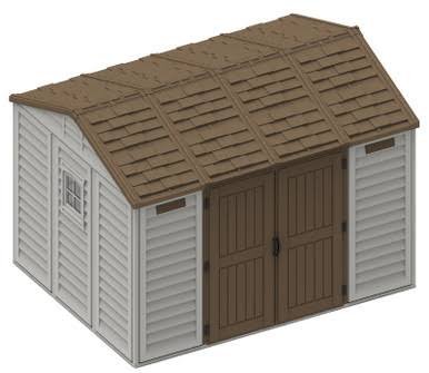 Duramax Apex 10.5' x 8' Vinyl Shed