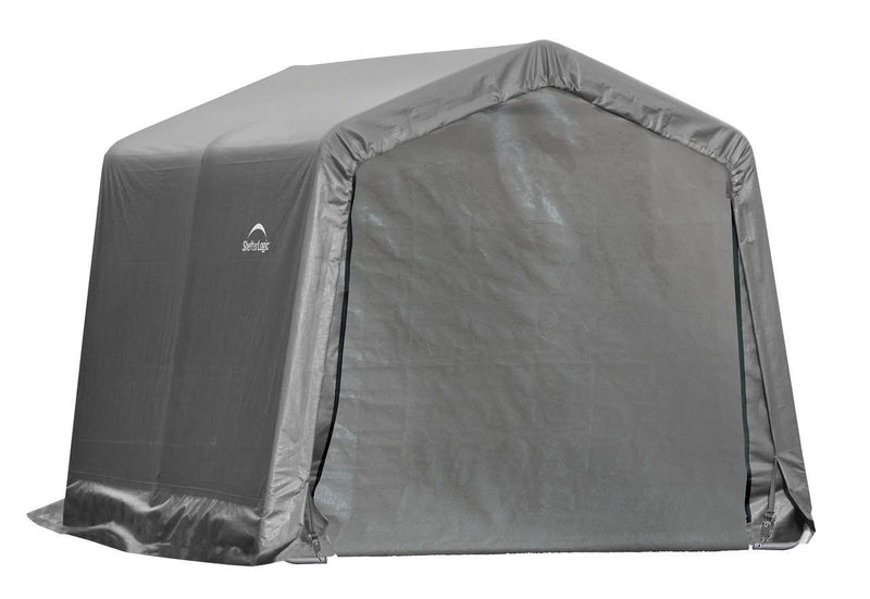 Load image into Gallery viewer, ShelterLogic Shed-in-a-Box 10 x 10 x 8 ft Peak Gray
