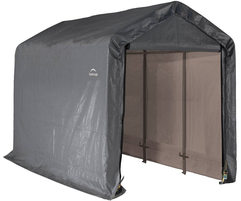Load image into Gallery viewer, ShelterLogic Shed-in-a-Box 6 x 12 x 8 ft Peak Gray
