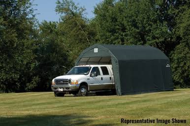 Load image into Gallery viewer, ShelterCoat 12 x 20 ft. Garage Barn Green STD
