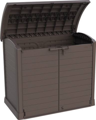 Duramax Storeaway Arc Lid 1200L Brown
