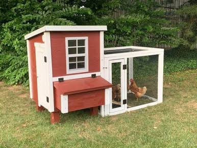 Load image into Gallery viewer, OverEZ Chicken Coop In A Box - Up to 5 Chickens
