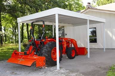 Load image into Gallery viewer, Freestanding Carport/Patio Cover 10 x 20 ft. Eggshell
