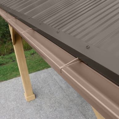 Load image into Gallery viewer, Yardistry Rain Gutter Kit For The 12 x 10 Meridian Gazebo

