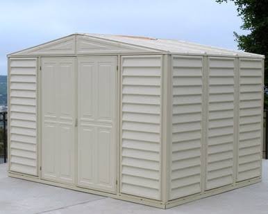 Load image into Gallery viewer, Duramax 10.5x8 WoodBridge Shed
