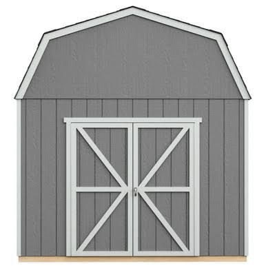 Load image into Gallery viewer, Handy Home DIY Braymore 10 ft. x 10 ft. Wooden Storage Shed with Flooring Included
