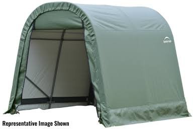 Load image into Gallery viewer, ShelterCoat 10 x 8 ft. Wind and Snow Rated Garage Round Green STD
