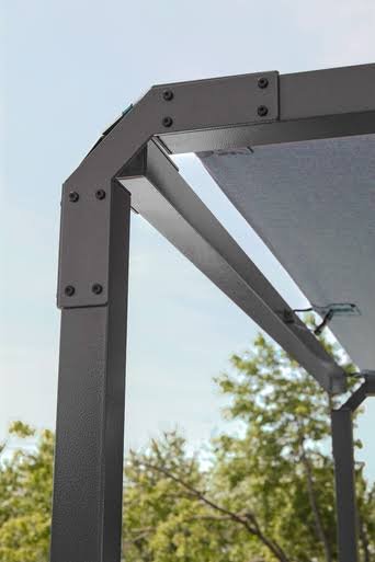 Load image into Gallery viewer, Sojag 308-9167986 Dunwich Pergola 8 x 8 ft - Teal
