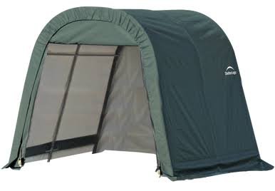 Load image into Gallery viewer, ShelterCoat 8 x 8 ft. Wind and Snow Rated Garage Round Green STD
