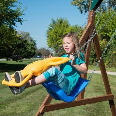 Load image into Gallery viewer, Swing-N-Slide Knightsbridge Ultimate Wood Complete Play Set
