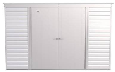 Load image into Gallery viewer, Arrow Select Steel Storage Shed, 10x4, Flute Grey
