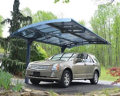 Load image into Gallery viewer, Canopia by Palram Arizona Wave 5000 HG9105 Carport, 10 x 16 x 9, Gray
