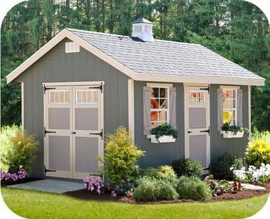 8' x 12' EZ-Fit Riverside Shed Kit