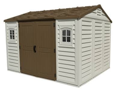 Load image into Gallery viewer, Duramax Apex 10.5' x 8' Vinyl Shed
