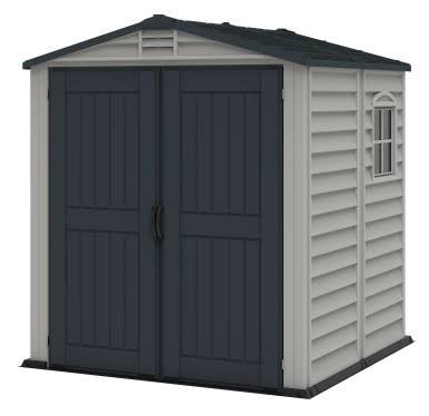 Load image into Gallery viewer, Duramax 6x6 StoreMate Plus Vinyl Shed w/floor
