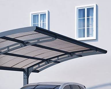 Load image into Gallery viewer, Canopia by Palram Arizona Wave 5000 HG9105 Carport, 10 x 16 x 9, Gray
