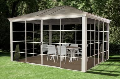 Load image into Gallery viewer, Sojag 500-9164367 Striano 12x14 screenhouse
