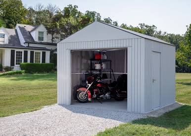 Sojag Everest Garage 12 x 10 ft. in Charcoal