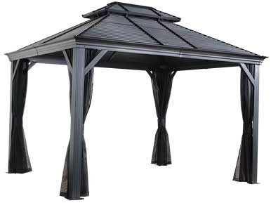 Load image into Gallery viewer, Sojag Mykonos II Gazebo 10 x 12 ft
