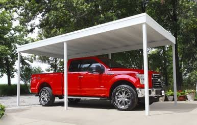 Load image into Gallery viewer, Freestanding Carport/Patio Cover 10 x 20 ft. Eggshell
