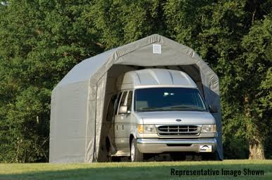 Load image into Gallery viewer, ShelterCoat Garage 12 x 20 x 9 ft. Barn Standard Grey
