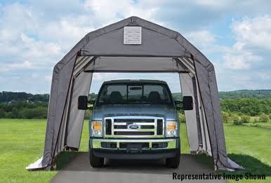 Load image into Gallery viewer, ShelterCoat Garage 12 x 20 x 9 ft. Barn Standard Grey
