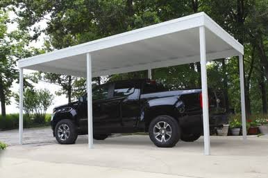 Load image into Gallery viewer, Freestanding Carport/Patio Cover 10 x 20 ft. Eggshell
