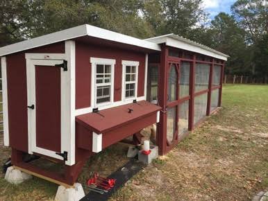 Load image into Gallery viewer, OverEZ Chicken Large Chicken Coop - Up to 15 Chickens
