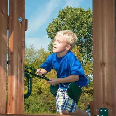 Load image into Gallery viewer, Swing-N-Slide Knightsbridge Ultimate Wood Complete Play Set
