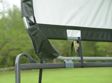 Load image into Gallery viewer, Shelterlogic Corral Shelter Livestock Shade 10 x 10 ft. Powder Coated Green

