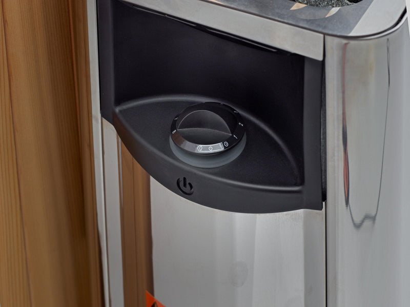 Load image into Gallery viewer, Golden Designs Visby 3 Person Outdoor-Indoor PureTech™ Hybrid Full Spectrum Sauna
